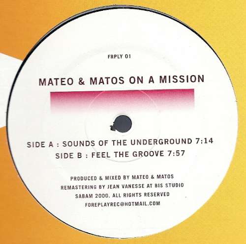 Cover Mateo & Matos - On A Mission (12) Schallplatten Ankauf
