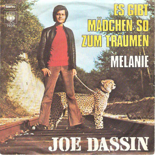 Cover Joe Dassin - Es Gibt Mädchen So Zum Träumen / Melanie (7, Single) Schallplatten Ankauf
