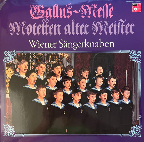 Bild Die Wiener Sängerknaben - Gallus-Messe (Gallus-Mass) (LP) Schallplatten Ankauf