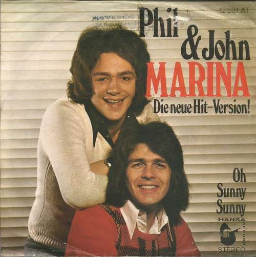Cover Phil & John - Marina (7, Single) Schallplatten Ankauf