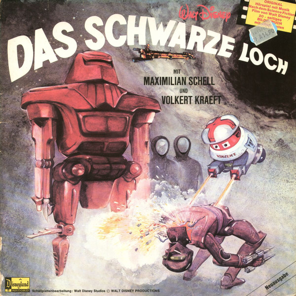 Cover Maximilian Schell Und Volkert Kraeft - Das Schwarze Loch (LP, Album) Schallplatten Ankauf