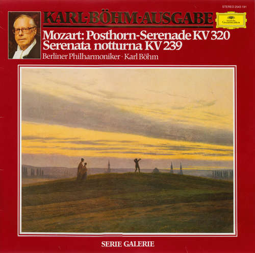 Bild Mozart* - Berliner Philharmoniker · Karl Böhm - Mozart: Posthorn-Serenade KV 320 - Serenata Notturna KV 239 (LP, Album, RE) Schallplatten Ankauf