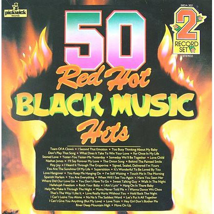 Cover The Top Of The Poppers - 50 Red Hot Black Music Hits (2xLP) Schallplatten Ankauf