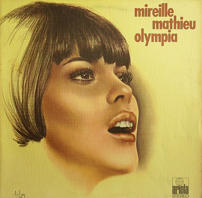 Cover Mireille Mathieu - Olympia (LP, Album, Tex) Schallplatten Ankauf