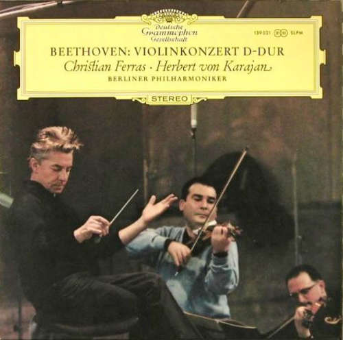 Bild Beethoven*, Christian Ferras, Herbert von Karajan, Berliner Philharmoniker - Violinkonzert D-Dur (LP) Schallplatten Ankauf