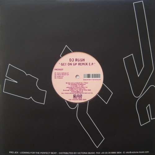 Cover DJ Rush - Get On Up Remix E.P. (12, EP) Schallplatten Ankauf