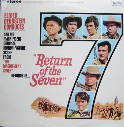 Cover Elmer Bernstein - Return Of The Seven (Original Movie Soundtrack) (LP) Schallplatten Ankauf