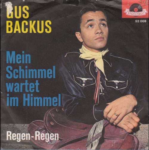 Cover Gus Backus - Mein Schimmel Wartet Im Himmel (7, Single, Mono) Schallplatten Ankauf