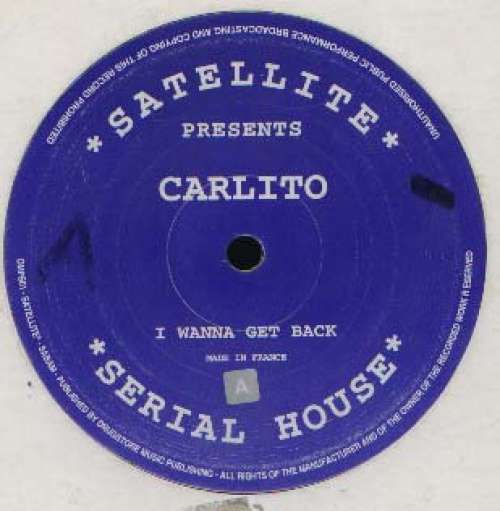 Cover Carlito (5) - Crystal Palace / I Wanna Get Back (12) Schallplatten Ankauf
