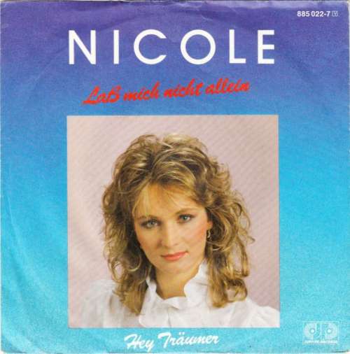 Cover Nicole (2) - Laß Mich Nicht Allein (7, Single) Schallplatten Ankauf