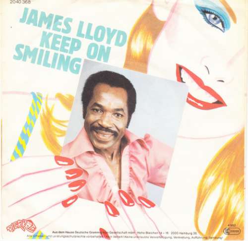 Cover James Lloyd - Keep On Smiling (7, Single) Schallplatten Ankauf