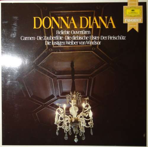Cover Various - Donna Diana - Beliebte Ouvertüren (LP) Schallplatten Ankauf