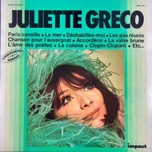Cover Juliette Gréco - Juliette Gréco (LP, Comp, RE) Schallplatten Ankauf
