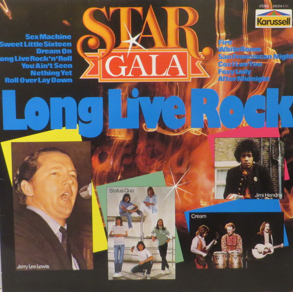 Cover Various - Star Gala - Long Live Rock (LP, Comp) Schallplatten Ankauf