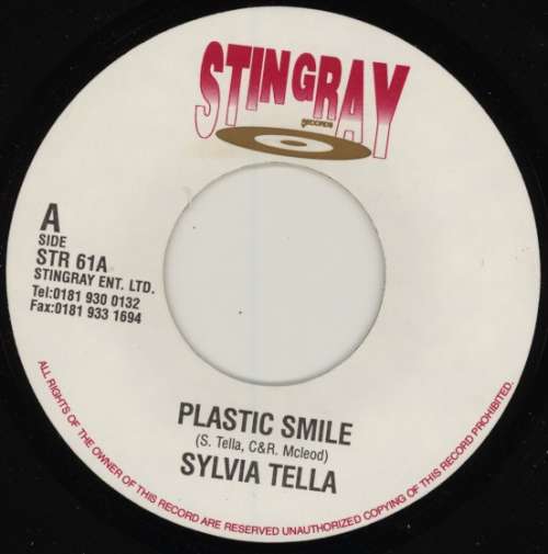 Cover Sylvia Tella - Plastic Smile (7) Schallplatten Ankauf
