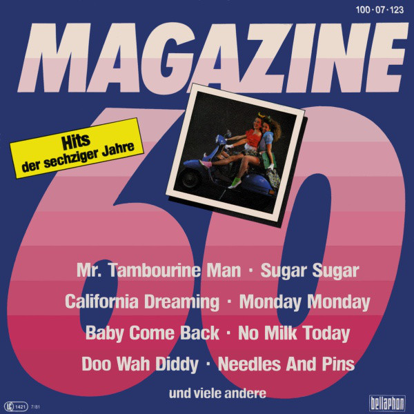Cover zu Magazine 60 - Hits Der 60er Jahre (7, Single, Mixed) Schallplatten Ankauf