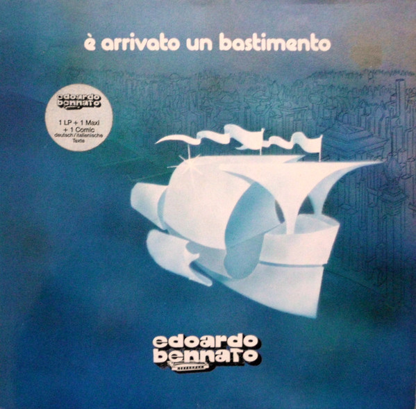 Cover Edoardo Bennato - È Arrivato Un Bastimento (LP + 12 + Album, Gat) Schallplatten Ankauf