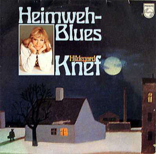 Cover Hildegard Knef - Heimweh-Blues (LP, Album) Schallplatten Ankauf