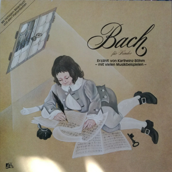 Cover zu Karlheinz Böhm - Bach Für Kinder  (LP) Schallplatten Ankauf