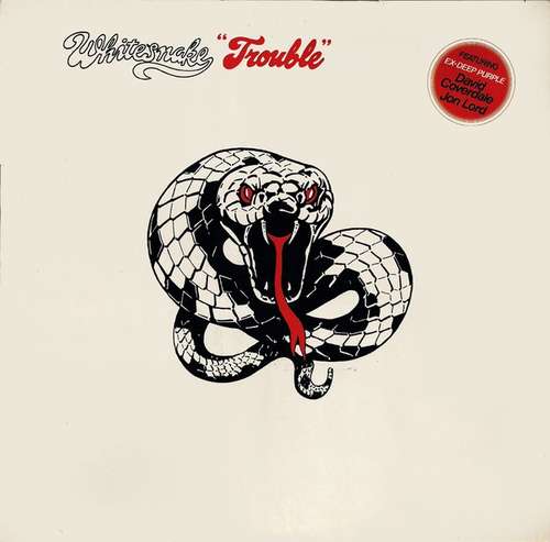 Cover Whitesnake - Trouble (LP, Album) Schallplatten Ankauf