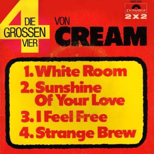 Cover Cream (2) - Die Grossen Vier (2x7, Single) Schallplatten Ankauf