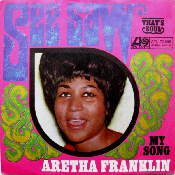 Cover Aretha Franklin - See Saw (7, Single) Schallplatten Ankauf