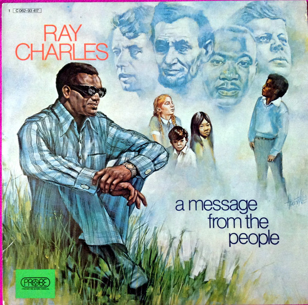 Cover Ray Charles - A Message From The People (LP, Album) Schallplatten Ankauf