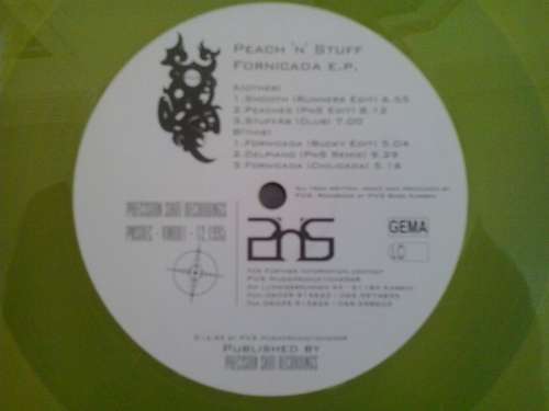 Cover Peach 'N' Stuff - Fornicada E.P. (12, yel) Schallplatten Ankauf