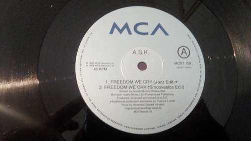 Cover A.S.K. - Freedom We Cry (12) Schallplatten Ankauf