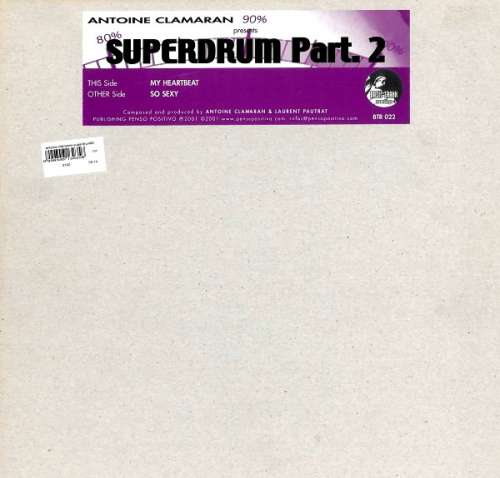 Cover Antoine Clamaran - Superdrum Part. 2 (12) Schallplatten Ankauf