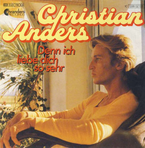 Cover Christian Anders - Denn Ich Liebe Dich So Sehr (7, Single) Schallplatten Ankauf