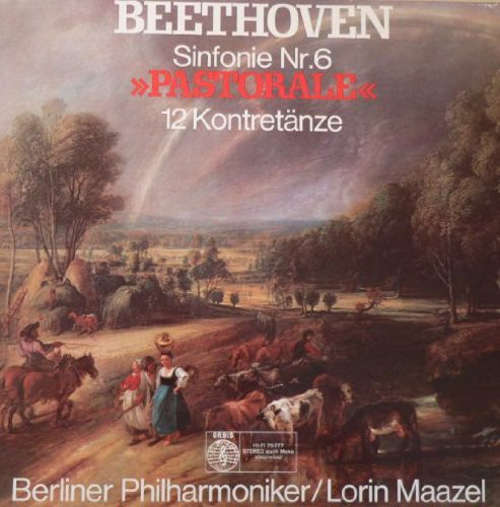 Cover Beethoven*, Berliner Philharmoniker / Lorin Maazel - Sinfonie Nr.6 Pastorale - 12 Kontretänze (LP, Album) Schallplatten Ankauf