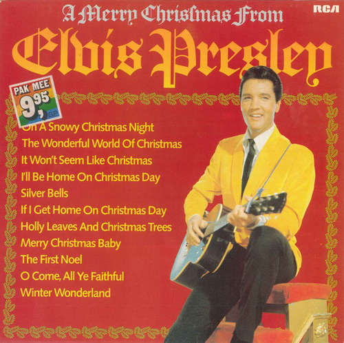 Cover Elvis Presley - A Merry Christmas From Elvis Presley (LP, Album) Schallplatten Ankauf