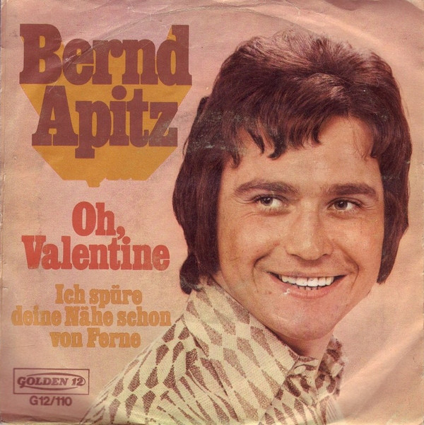 Cover Bernd Apitz - Oh, Valentine (7, Single) Schallplatten Ankauf