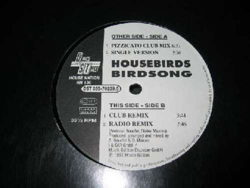 Cover Housebirds - Birdsong (12) Schallplatten Ankauf
