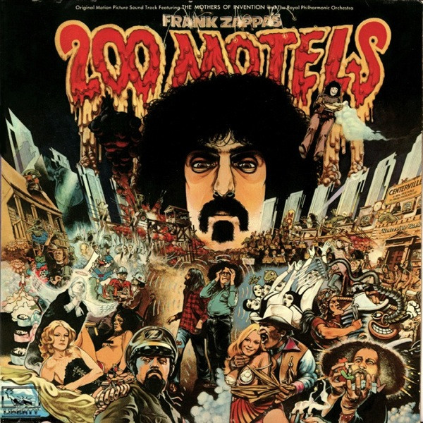 Cover Frank Zappa - Frank Zappa's 200 Motels (2xLP, Album, RE, RP) Schallplatten Ankauf