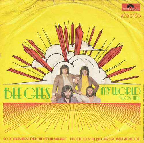 Cover Bee Gees - My World (7, Single) Schallplatten Ankauf