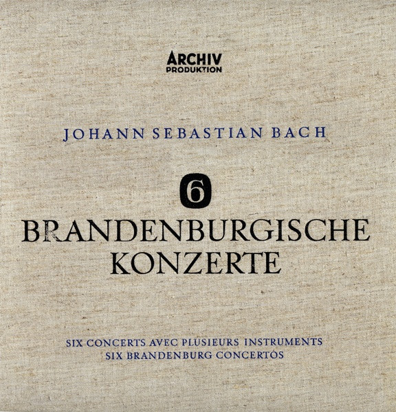 Cover Johann Sebastian Bach - 6 Brandenburgische Konzerte = Six Concerts Avec Plusieurs Instruments = Six Brandenburg Concertos (2xLP + Box) Schallplatten Ankauf