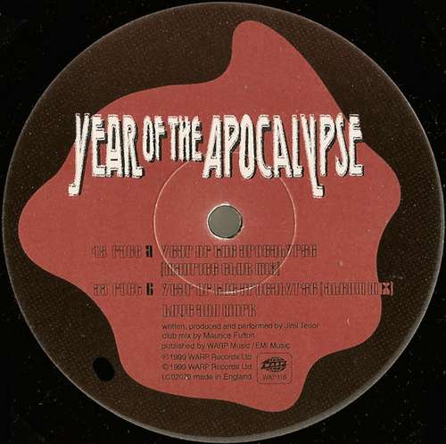 Cover Jimi Tenor - Year Of The Apocalypse (12) Schallplatten Ankauf