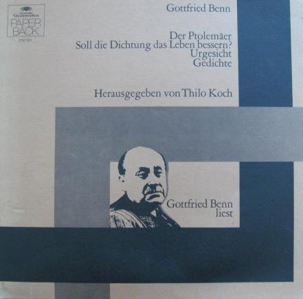 Cover Gottfried Benn - Gottfried Benn Liest (2xLP, Album) Schallplatten Ankauf
