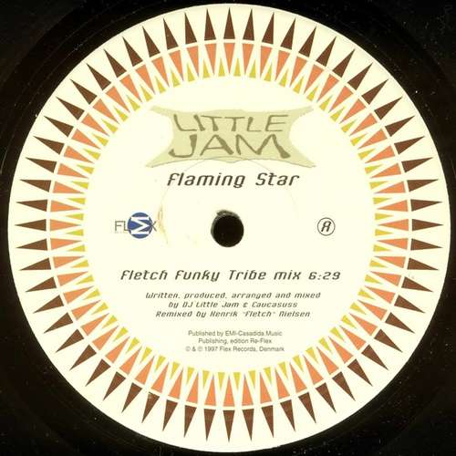 Cover Little Jam - Flaming Star (10, Ltd) Schallplatten Ankauf