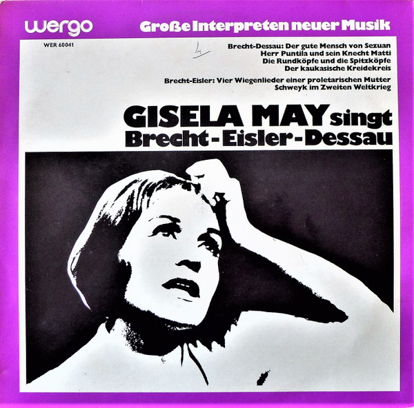 Bild Gisela May, Brecht* - Eisler* - Dessau* - Gisela May Singt Brecht - Eisler - Dessau (LP, Album) Schallplatten Ankauf