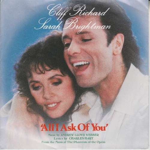 Cover Cliff Richard, Sarah Brightman, Andrew Lloyd Webber - All I Ask Of You (7, Single) Schallplatten Ankauf