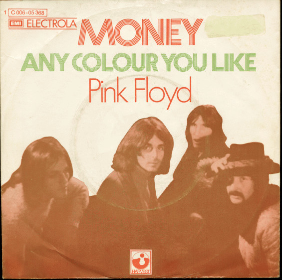 Cover Pink Floyd - Money (7, Single) Schallplatten Ankauf