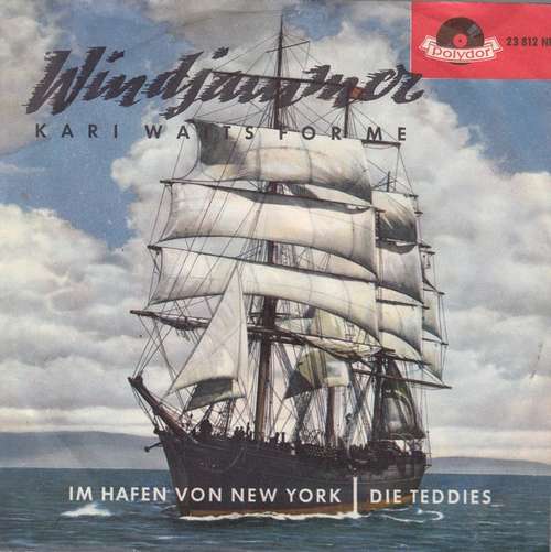 Cover Die Teddies, Ralf Paulsen - Kari Waits For Me (7, Single, Mono) Schallplatten Ankauf