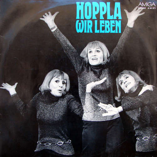 Cover Gisela May - Hoppla Wir Leben (LP) Schallplatten Ankauf