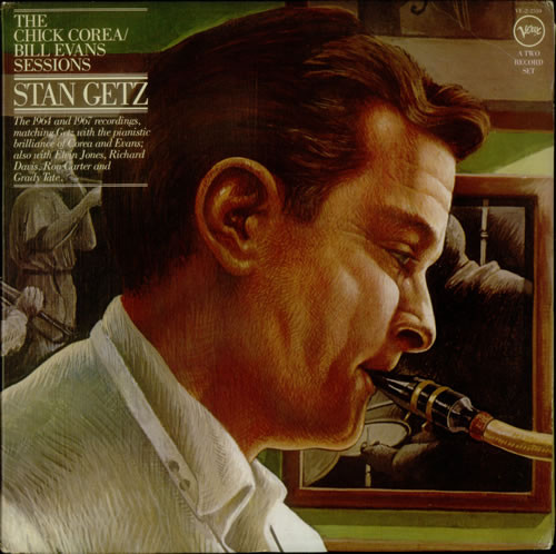 Cover Stan Getz - The Chick Corea / Bill Evans Sessions (2xLP, Comp) Schallplatten Ankauf