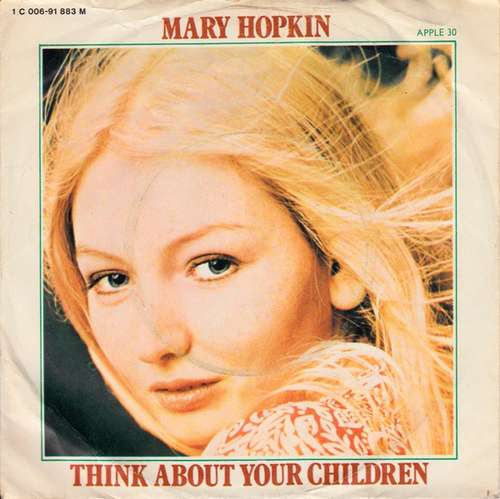 Cover Mary Hopkin - Think About Your Children (7) Schallplatten Ankauf