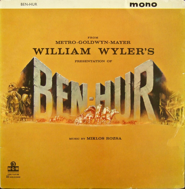 Cover Miklos Rozsa* - Ben-Hur (Original Motion Picture Soundtrack) (LP, Mono) Schallplatten Ankauf