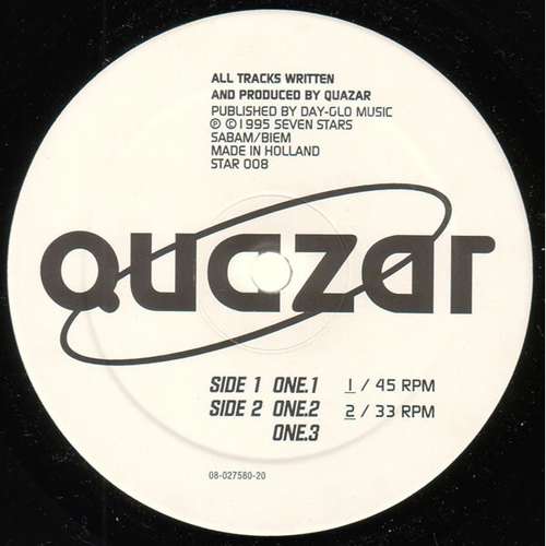 Cover Quazar - One (12) Schallplatten Ankauf